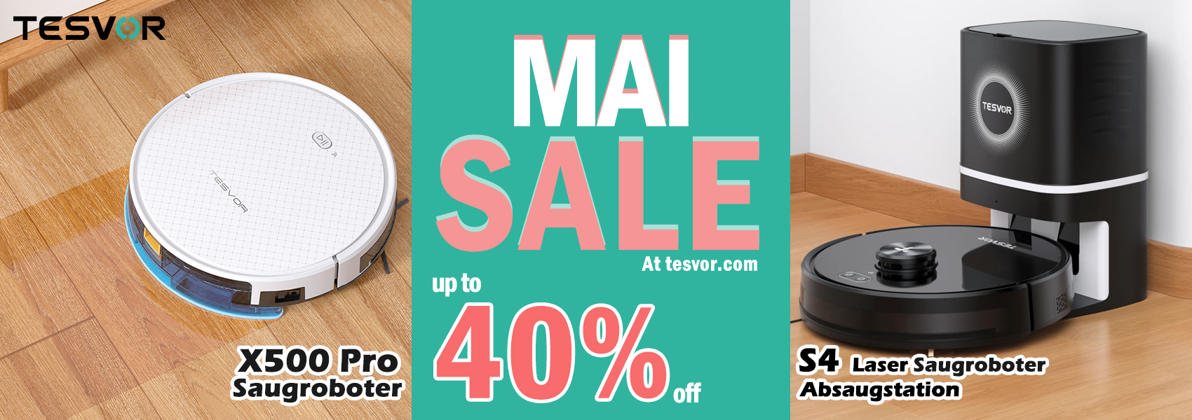 Get it or regret it: Tesvor may Sale, up to 39% off to get a best seller robot vacuum